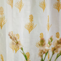 Maple Marigold Sheer Curtain