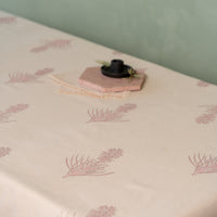 Autumn Leaf in Pink Table Cloth