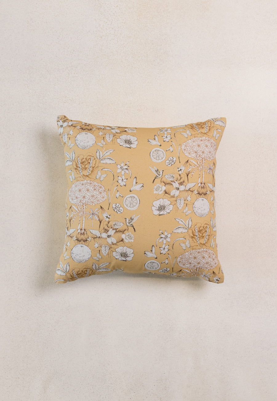 Tree of life Cushions in Yellow