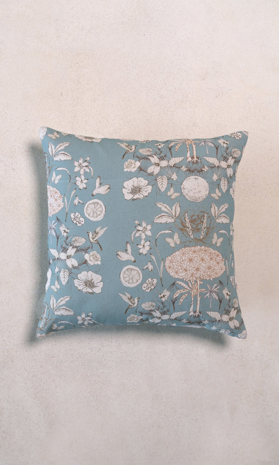 Tree of life Cushions in Blue