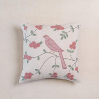 Birds of a feather Embroidered Cushions(Hand Appliqued Cushion cover)