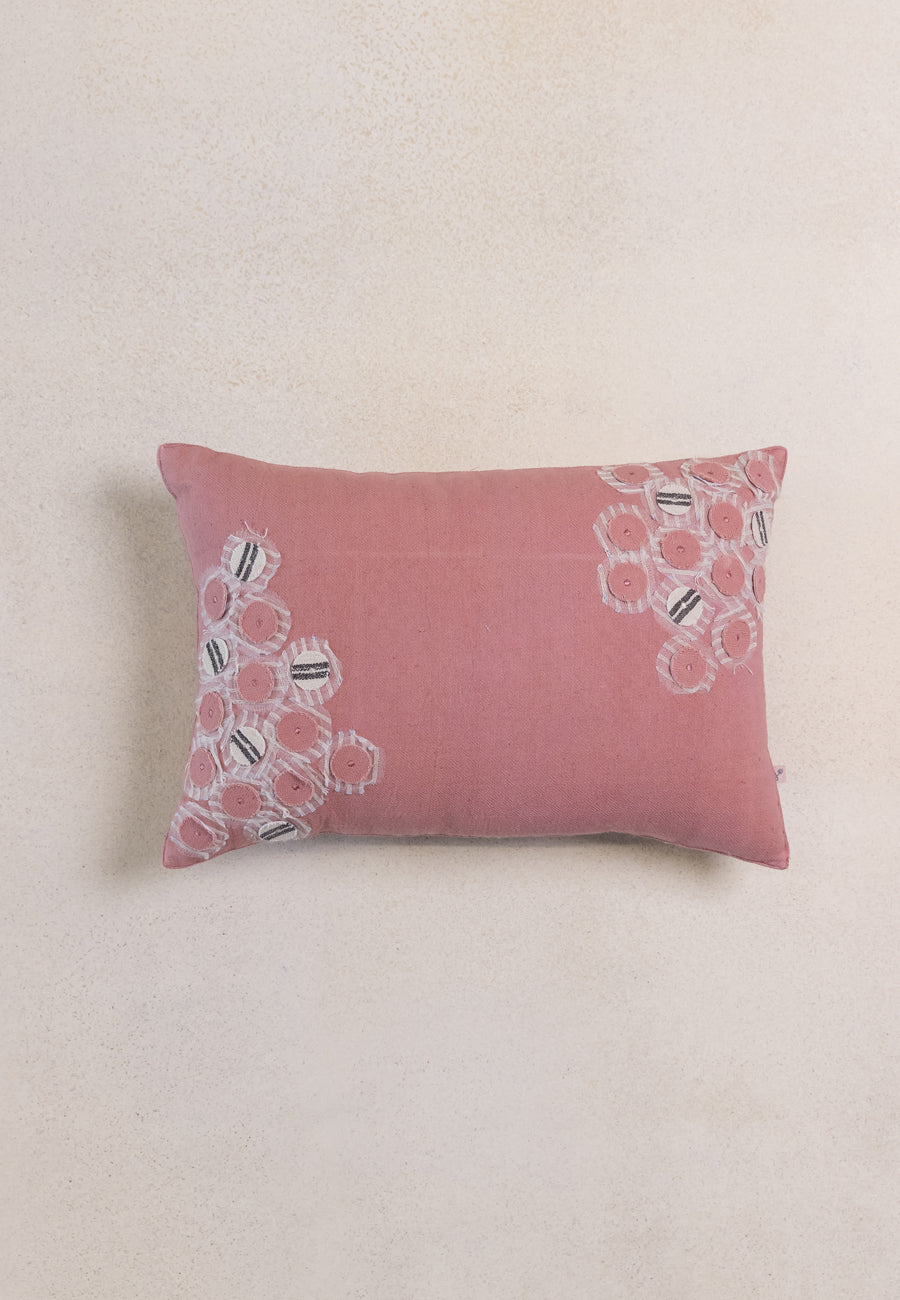 Pink Rhapsody Cushion Cover