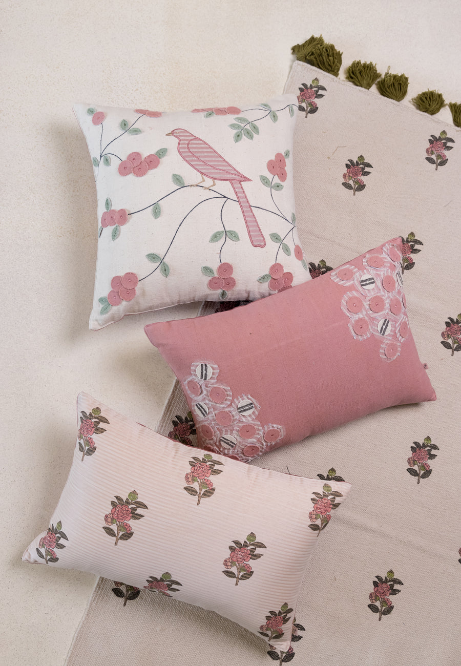 Pink Rhapsody Cushion Cover