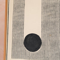 The Black Dot Artwork- Hand block print