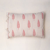 Nesh cushion cover with handwoven fabric inserts