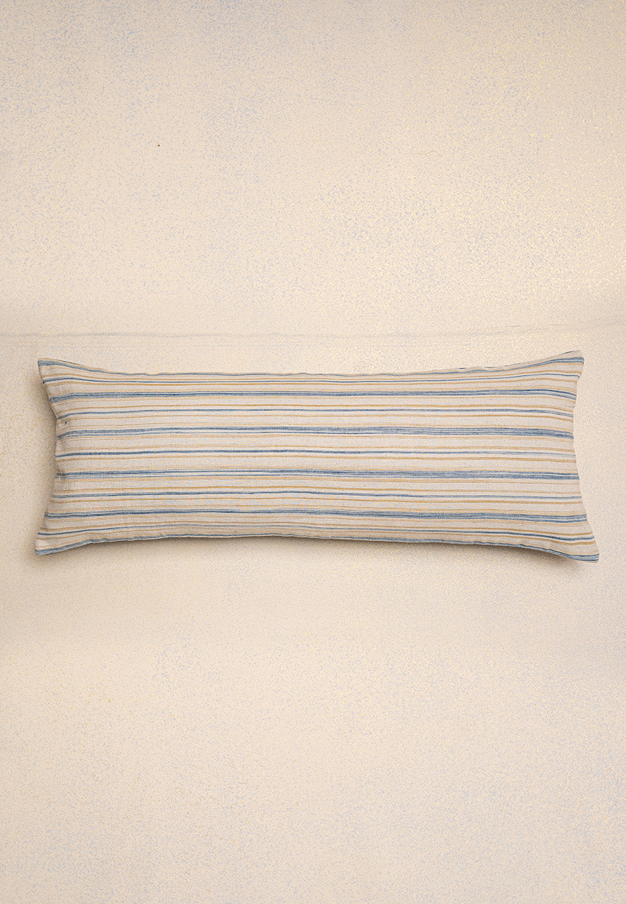 Isa Lumbar cushion(mustard stripes)